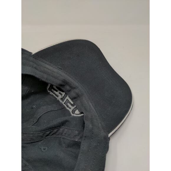 Ford F-150 Truck Built Ford Tough Strapback Hat Black Embroidered Spell Out - Picture 8 of 9